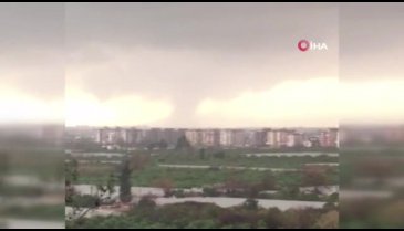 Antalya'da hortum paniği