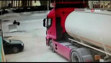 Bursa-İstanbul karayolundaki feci kaza kamerada