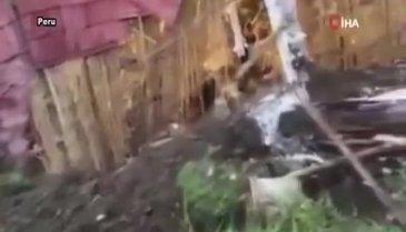 Otelin istinat duvarı yıkıldı: 15 ölü, 34 yaralı