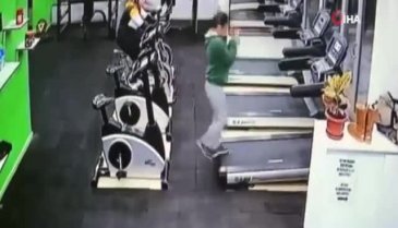 Acemi sporcuların kazaları kamerada