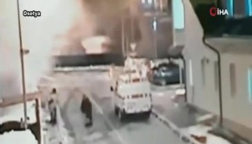 211 km hızla evin çatısına uçtu