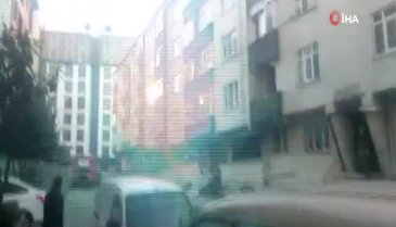 Elektrik kabloları havai fişek gibi patladı