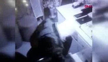 Bursa'da saniye saniye hırsızlık kamerada