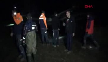 Korku dolu anlar! 3 kişi kayboldu