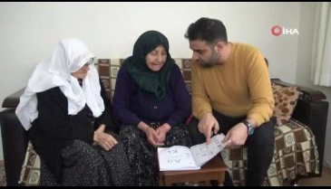 Bursa'da 88 yaşındaki kadının okuma-yazma öğrenme azmi