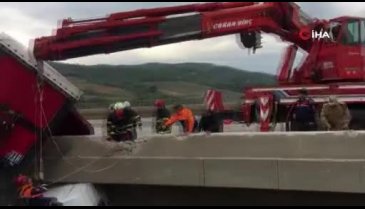 Metrelerce yükseklikte kurtarılmayı böyle bekledi