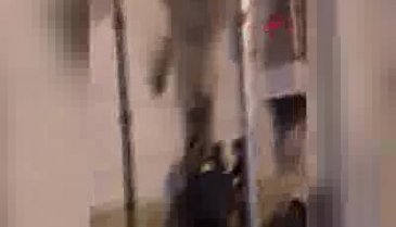 Hamamda korkutan yangın!
