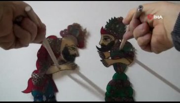 Bursalı hay&acirc;l&icirc; 20 yıldır gölge oyunlarına tasvir hazırlıyor