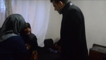 Bursa Milletvekili Esgin'den 119 yaşındaki Fatma nineye ziyaret