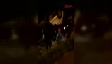 Yürekleri ağza getiren kaza! Son anda kurtuldu