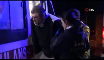 Bursa'da feci kaza! Şarampole uçmaktan son anda kurtuldu