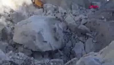 Milas'ta maden ocağında göçük