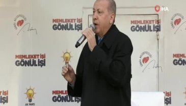 Cumhurbaşkanı Erdoğan, Burdur'da halka hitap etti