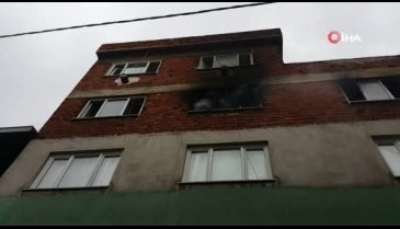 Bursa'da soba yangını bir evi kül etti
