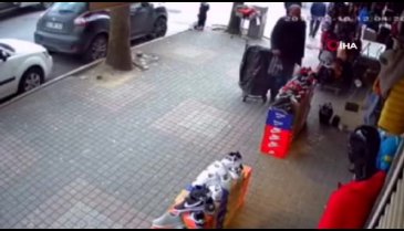 Hırsızın rahatlığı pes dedirtti