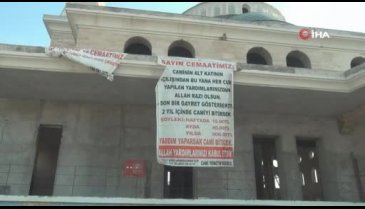 Bursa'da satılığa çıkan camide şimdi de atölye kuruldu