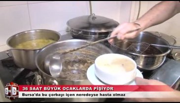 Bursa'da 36 saat hiç durmadan pişiyor. İçen hasta olmaz (ÖZEL HABER)
