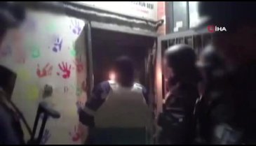 Burada saklanırken yakalandılar!