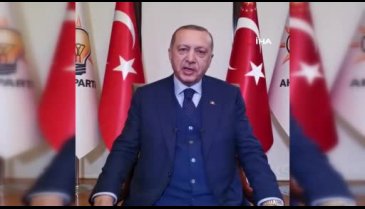 Erdoğan'dan videolu teşekkür