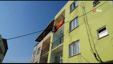 Bursa'da balkondan düşen kadının kocası tutuklandı