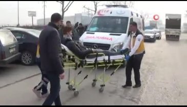 Bursa'da kaza yapan oğlunun iyi olduğuna bir türlü inanmadı