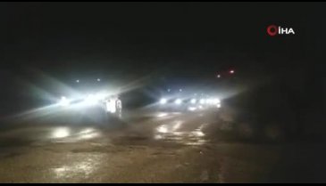 Suriye sınırına askeri sevkıyat