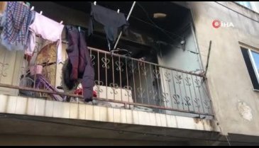 Bursa'da prizden çıkan yangın evi kül ediyordu