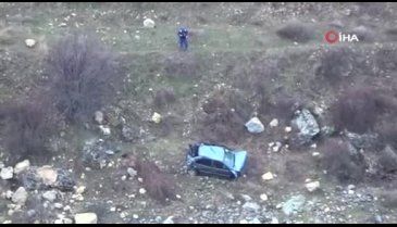 Kayıp olarak aranıyorlardı! Cansız bedenleri bu uçurumda bulundu