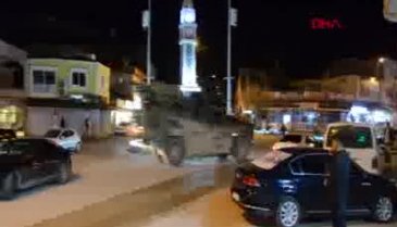 Suriye sınırına askeri sevkıyat