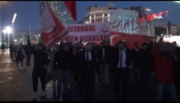 İzinsiz gösteriye biber gazlı müdahale