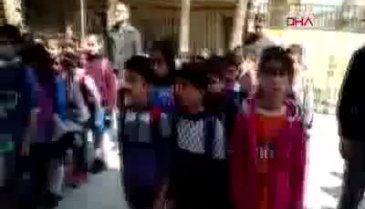 Haberi alan öğrenciler gözyaşlarına boğuldu