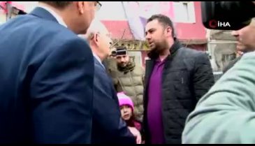 Bursa'da vatandaştan Kılıçdaroğlu'na terör suçlaması