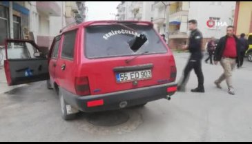 Adliye önünde birbirine girdiler! Yaralılar var