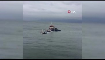 Marmara'da kuru yük gemisi battı