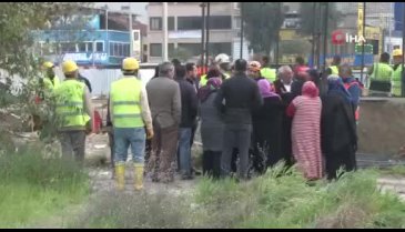 Göçük altındaki işçileri kurtarma çalışmaları sürüyor
