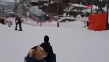 Erzurum'da yürek ısıtan görüntü!