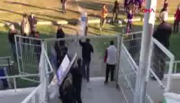 Bursa'da amatör maçta gerginlik