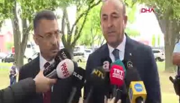 Cumhurbaşkanı Yardımcısı Oktay ve Dışişleri Bakanı Çavuşoğlu'ndan El Nur Camisi'ne ziyaret -5