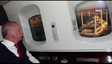 Cumhurbaşkanı Erdoğan havadan inceledi
