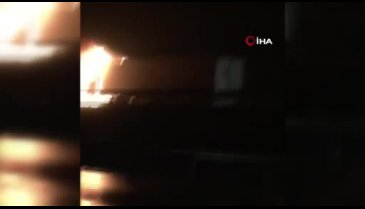 Bursa'da TIR alev alev yandı! Sürücü son anda kurtuldu