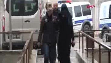 Bursa'da yakalanan DEAŞ'lı kadın terörist İnterpol'e teslim edildi