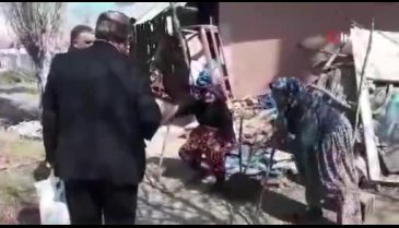 Bursa'da 119 yaşındaki Fatma nineye sürpriz
