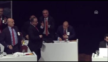 Mustafa Cengiz Mali Genel Kurul'da konuştu
