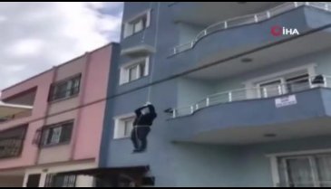 Eşya taşımak için öyle bir şey yaptı ki!