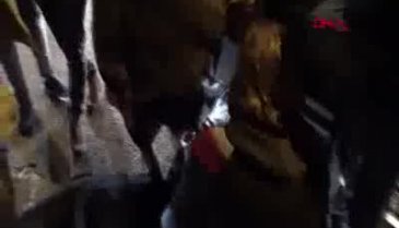 Hafif ticari araçla otomobil çarpıştı: 2 yaralı