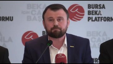 Bursa Beka Platformu'ndan yerel seçim açıklaması