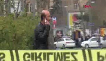 Cadde ortasında intihara kalkıştı
