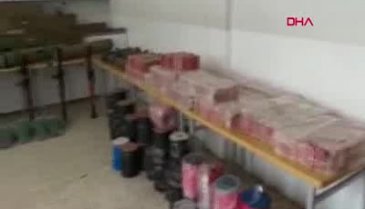 PKK/PYD'ya gönderilmek üzere 473 kilo patlayıcı ele geçirildi!