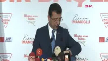 İmamoğlu: Şu anda oyum yüzde 53,2