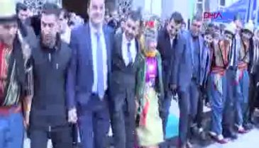 Fatma Şahin'e coşkulu karşılama